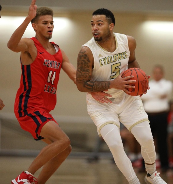 SCTCC Cyclone Torez Kinchen hit 11-of-12 free throws in a 106-101 win over Hostos in the NJCAA Division III MBB National Championships