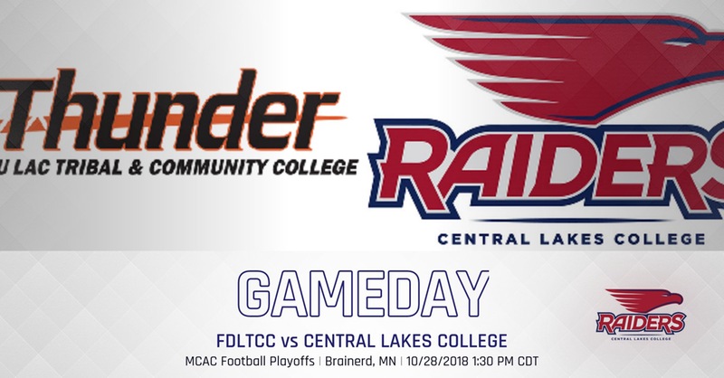 MCAC Playoff Football: FDLTCC at Central Lakes College